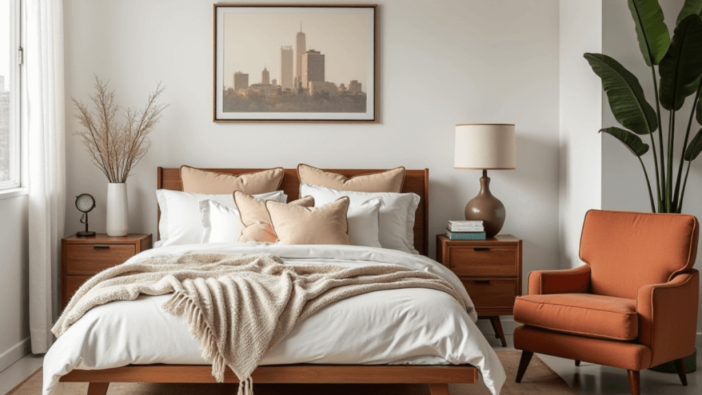 10+ Boho Mid-Century Modern Bedroom Ideas