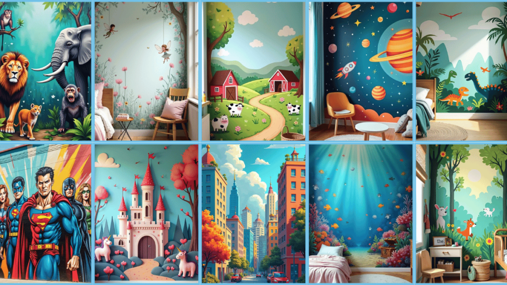 10 Jaw-Dropping Kids' Bedroom Mural Ideas to Inspire Your Next Makeover